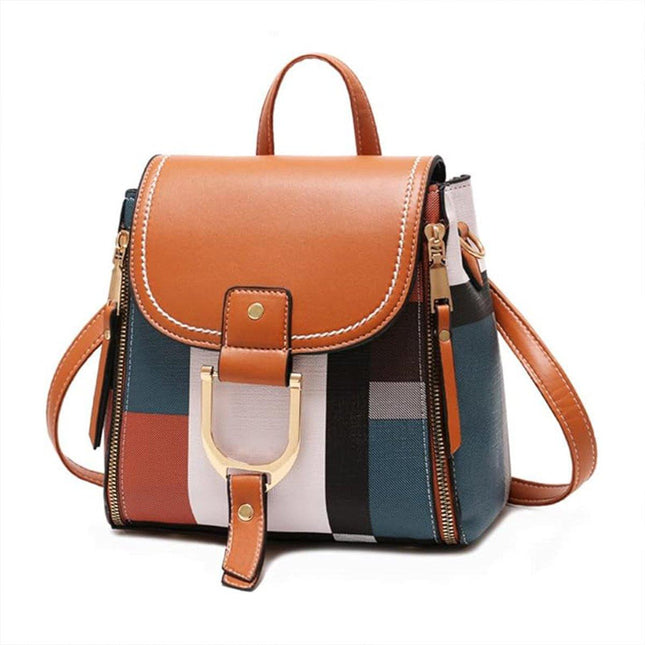 Large Capacity Shoulder Bag Backpack Casual School Bag Travel and Daily Use