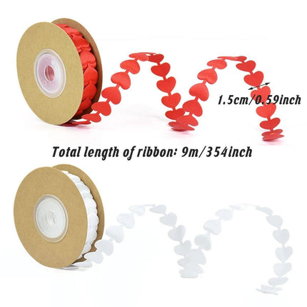 Love Ribbon Flower Packaging Floriculture Cake Baking Gift Wedding Supplies