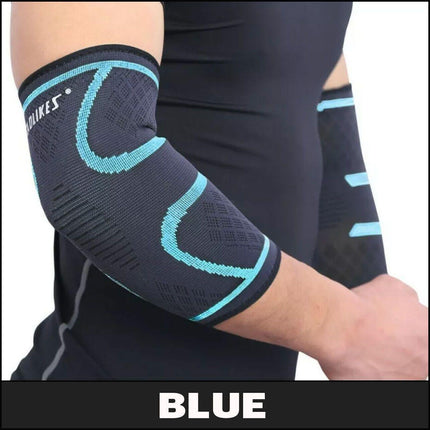 L Size AOLIKES Elbow Brace Support Compression Arm Sleeve Sport Gym Joint Pain Relief - Aimall