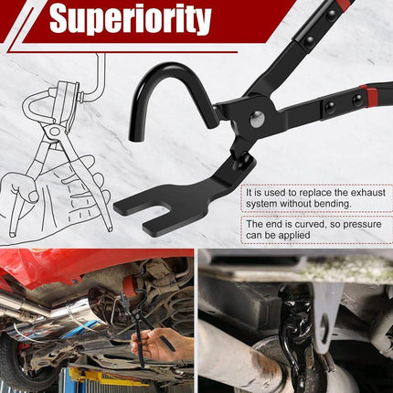 Car Exhaust Pipe Removal Tool Pliers Automotive Exhaust Removal Mechanic Tool