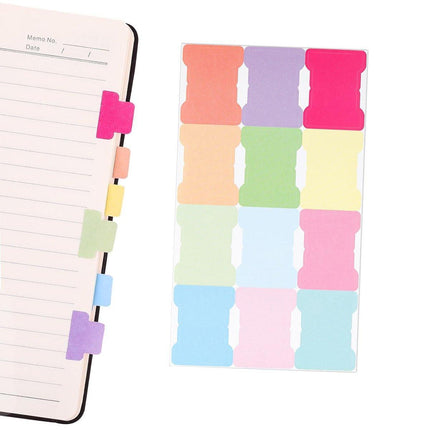40Sheets Macaron Colour Writable Blank Journal Index Label Morandi Stickers Set