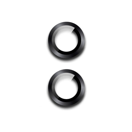 For Apple iPhone 15/15 Plus Camera Lens Protector Glass Screen Metal Ring