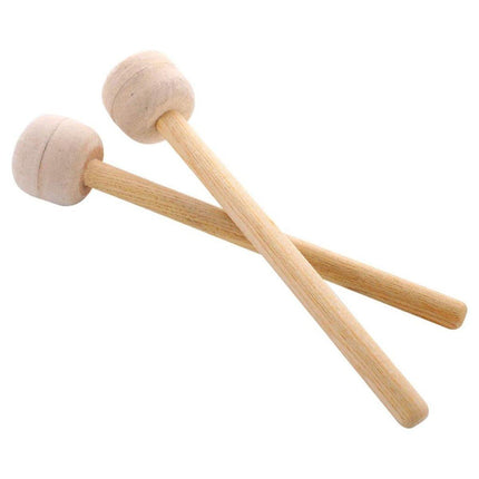 2pcs Felt Drumsticks Gong Mallets Soft Hammer Drum Accessories Percussion Tools