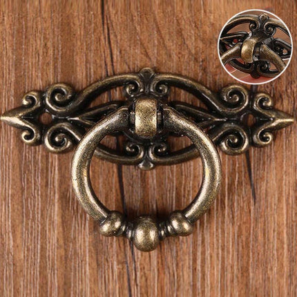 5PCS Vintage Handles Cabinet Drawer Cupboard Door Iron Knob Gold Pull - Aimall
