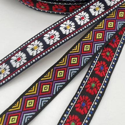 45M Border braid woven ribbon decorative ribbon fabricfor Decoration Home 3style - Aimall