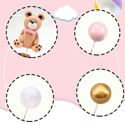 13pcs Teddy Bear Cake Decoration Set Party Birthday Teddy Bear Cake Topper