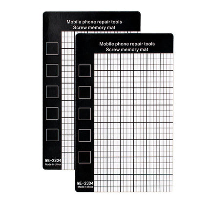5pcs Magnetic Screw Memory Pad Storage Work Mat for Mobile Phone Repair Tools