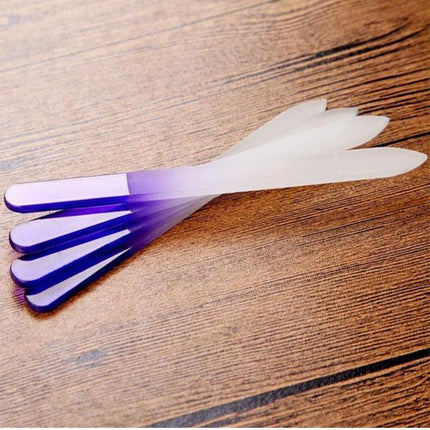 Durable Crystal Glass Nail File Buffer Art Files Manicure - Aimall