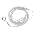 Parrot Leg Ring Anti Slip Bird Anklet Elastic Rope with Alloy Fasteners Supplies