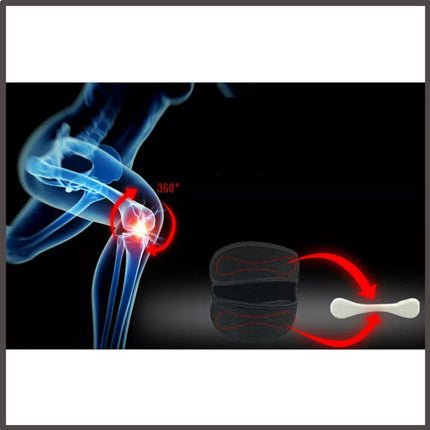 Knee Strap Running Jumper Patella Gel Support Brace Sport Protector Wrap Men - Aimall