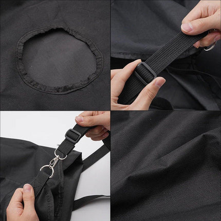 Horse Slow Feed Hay Bag Hole Durable Sack Reduces Waste Outdoor Use