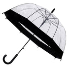 Clear Dome Umbrella Wedding Party Transparent Parasol Handle Waterproof Rain