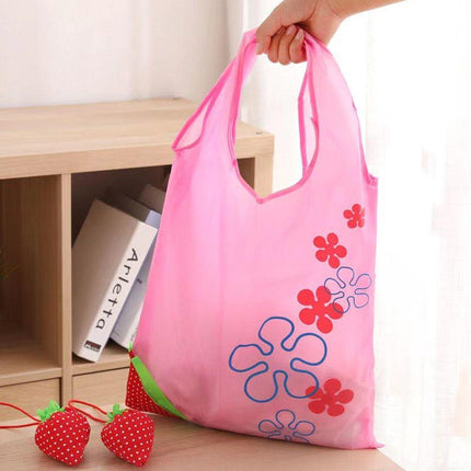 5PCS Reusable Foldable Portable Shopping Grocery Storage Tote Bag
