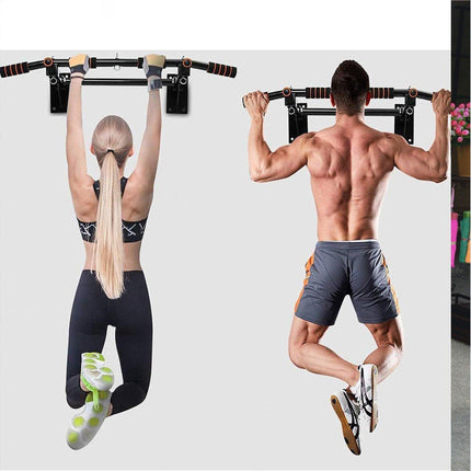 Wall Mounted Pull Chin Up Bar Home Gym Training Workout Dip Bar Exercise Fitness