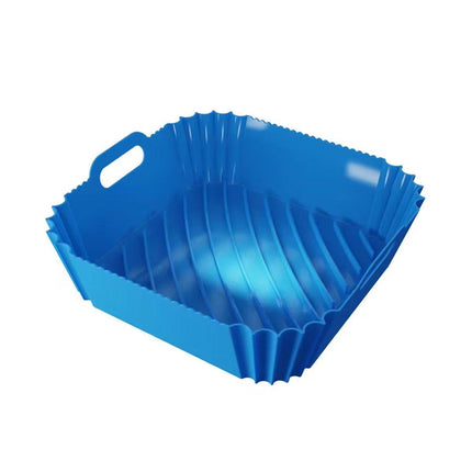 Air Fryer Silicone Pot Basket Liner Non Stick Reusable Baking Tray Accessories
