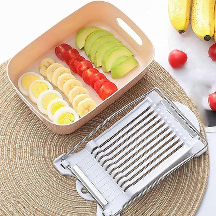 4PCS Kitchen Ham Lunch Meat Slicer Food Cutter Easy Use Tool for Perfect Slices