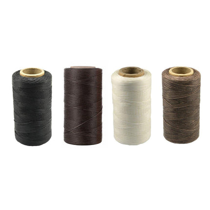 260m 150D Leather Sewing Waxed Thread Hand Stitching Craft Repair Cords 4Colours