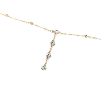 Bikini Beach Body Chain Layered Diamond Chest Harness Belly Waist Jewlery - Aimall