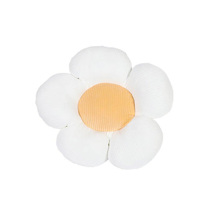 Plush Headrest Neck Pillow Cute Flower Cushion Soft Travel Support for Neck Rest