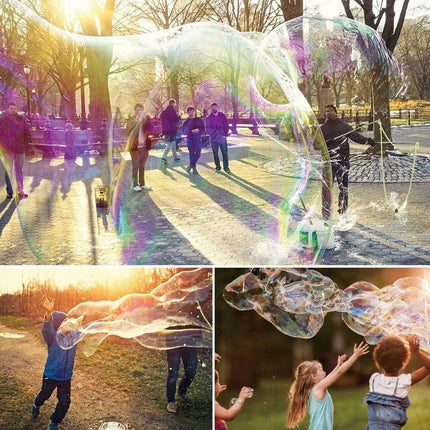 Double Pole Bubble Rope for Giant Bubble Show Outdoor Party Fun Activity