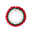 Adjustable Knitted Pet Collar Cute Bib Style for Cats and Small Dogs