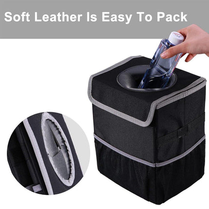 Hanging Car Storage Box Multifunctional Car Rubbish Bin Organizer for Vehicle