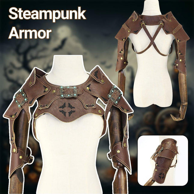 Handmade Steampunk Shoulder Armor Cosplay Costume