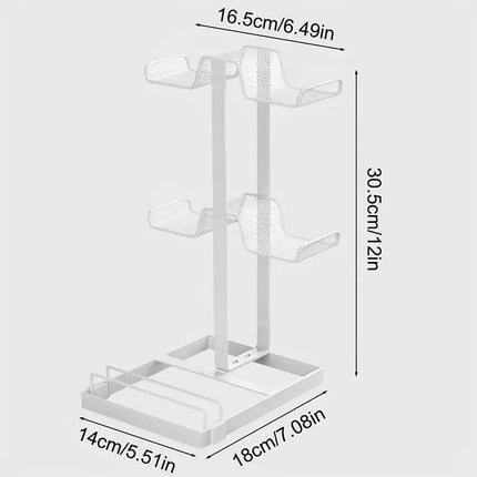 Headphones and Game Controller Holder Stand Desk Bracket for Accessories Display