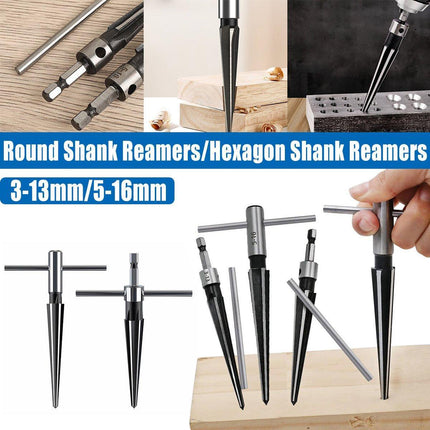 Round Shank Hexagon Shank T Handle Taper Reamer Tool for Drilling and Boring