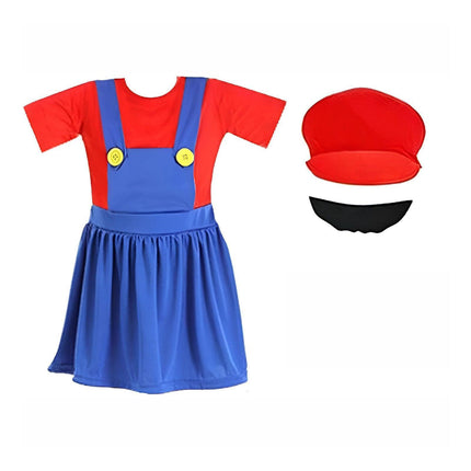 Super Mary Clothes Children's Adult Costumes - Aimall