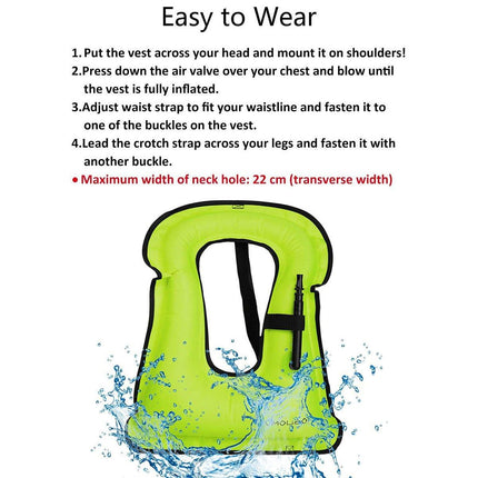 Life Jacket Buoyancy Vest Swimming Aid Safe Water Sports Equipment