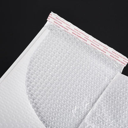 25PCS Poly Bubble Mailers Envelope Padded Bag White Cushioned Satchel 15 Sizes - Aimall