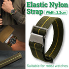 Elasticated Nylon Watch Strap Adjustable Band Durable Replacement Strap Watches