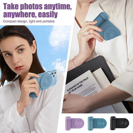Hand Grip Magnetic Camera Handle Bluetooth Photo Bracket - Aimall