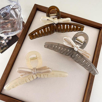 Oversized Hair Claws Shark Clip Women Elegant Ponytail Hairpin Hair Accessories - Aimall