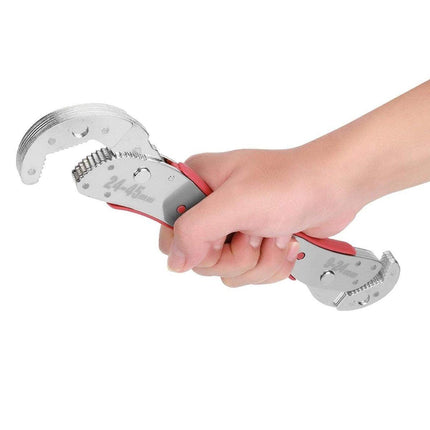 9-45mm Adjustable Wrench Wrench Multifunction Tool Quick Grip Universal Spanner - Aimall