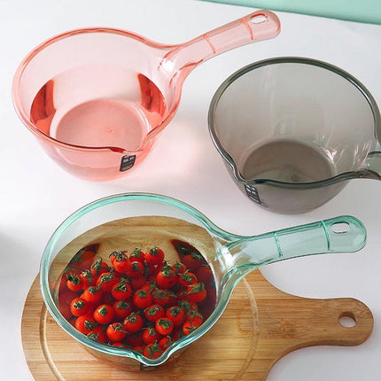 6pcs Household Kitchen Plastic Ladles Durable Cooking Utensils for Soup Serving