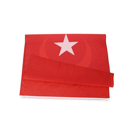 Large Turkey Turkish Flag Heavy Duty Outdoor 90 X 150 CM - 3ft x 5ft - Aimall