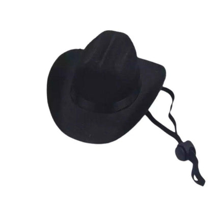 Adjustable Dog Hat Pet Puppy Cowboy Sun Cap Cosplay Party Show Hat Dog and Cat