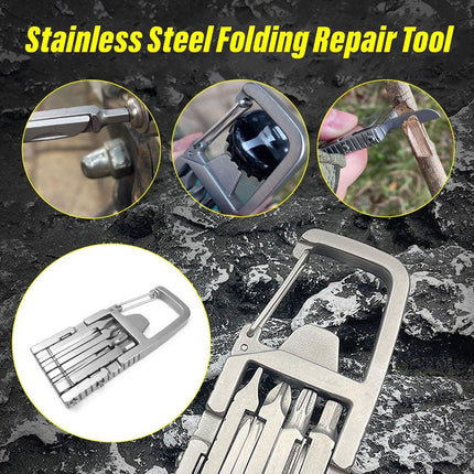 Multifunctional Folding Repair Tools Set Portable Outdoor Camping Survival Tool