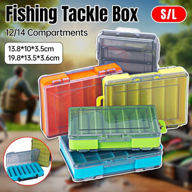 Multifunctional Fishing Bait Storage Box Accessories Gear Organizer Tool Box