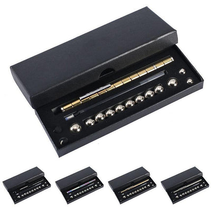 Toy Pen Decompression Magnetic Metal Pen Multifunction Writing Magnet Cute Gifts - Aimall