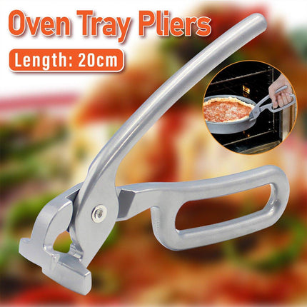 Anti Scald Pizza Tray Clamp Oven Tongs Baking Tray Clamp Hand Pickup Tool