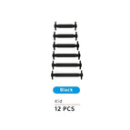 Black 12PCS