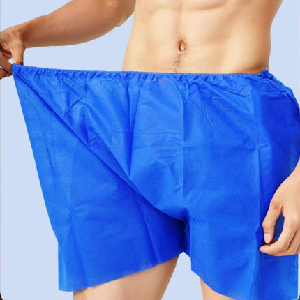 50pcs Disposable Underwear Boxer Shorts Nonwoven for Men Beauty Salon Use