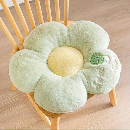 Cute Sunflower Floor Cushion Soft Chair Pad Summer Office Student Seat Pillow