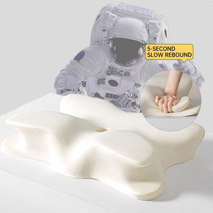 Memory Foam Butterfly Pillow Neck Support Slow Rebound Cervical Pillow