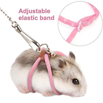 Hamster Traction Rope Anti Bite Mouse Walking Leash Windproof Outdoors Safe - Aimall