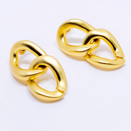 Fashion Retro Hoop Earrings Stylish Large Hoop Earrings Women Vintage Jewelry