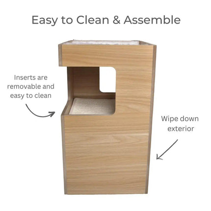 Double Layer Cat Climbing Shelf Multi-Level Cat Hutch Pet Furniture for Cats